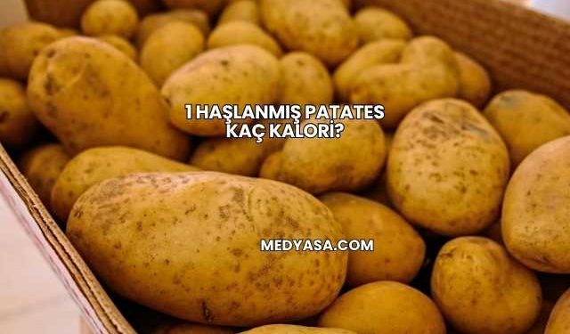 1 Haşlanmış Patates Kaç Kalori?