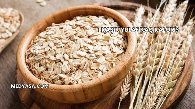 1 Kaşık Yulaf Kaç Kalori?