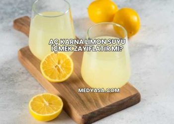 Aç Karna Limon Suyu İçmek Zayıflatır mı?