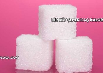 Bir Küp Şeker Kaç Kalori?