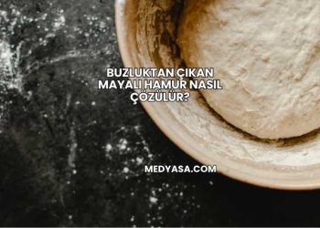Buzluktan Çıkan Mayalı Hamur Nasıl Çözülür?