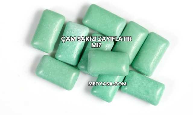 Çam Sakızı Zayıflatır mı?