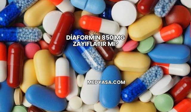 Diaformin 850 Mg Zayıflatır mı?