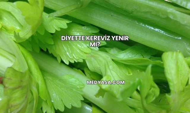 Diyette Kereviz Yenir mi?