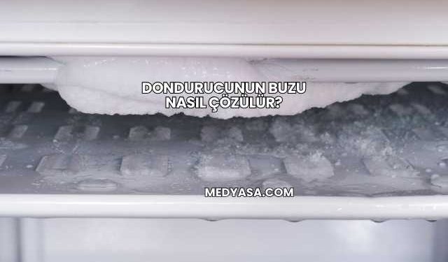 Dondurucunun Buzu Nasıl Çözülür?