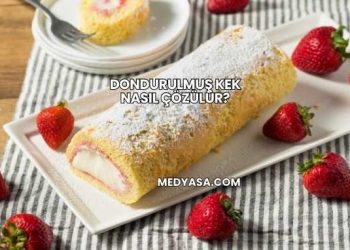 Dondurulmuş Kek Nasıl Çözülür?