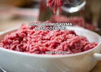 Dondurulmuş Kıyma Nasıl Çözülür?