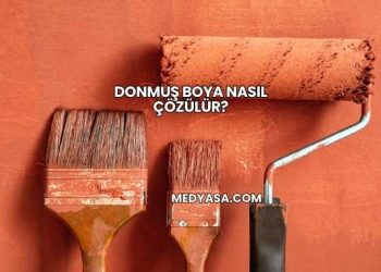 Donmuş Boya Nasıl Çözülür?