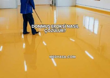 Donmuş Epoksi Nasıl Çözülür?