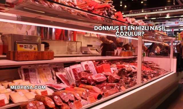 Donmuş Et En Hızlı Nasıl Çözülür?