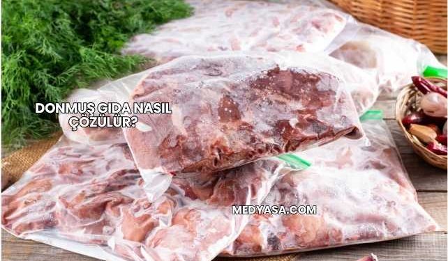 Donmuş Gıda Nasıl Çözülür?