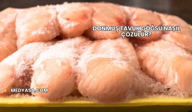 Donmuş Tavuk Göğsü Nasıl Çözülür?