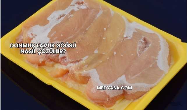 Donmuş Tavuk Göğsü Nasıl Çözülür?
