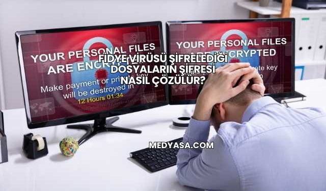 Fidye Virüsü Şifrelediği Dosyaların Şifresi Nasıl Çözülür?