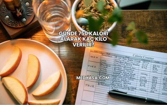 Günde 750 Kalori Alarak Kaç Kilo Verilir?