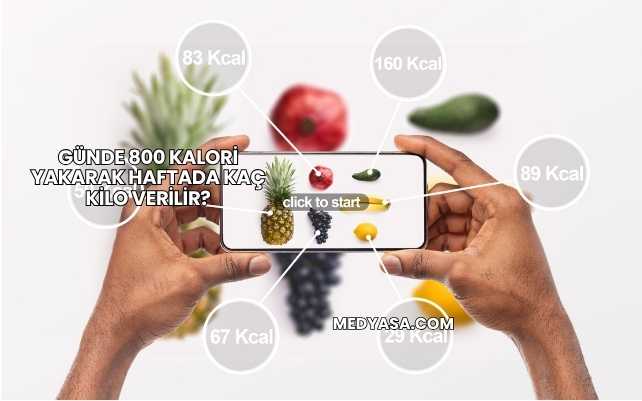 Günde 800 Kalori Yakarak Haftada Kaç Kilo Verilir?