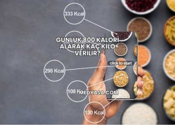 Günlük 800 Kalori Alarak Kaç Kilo Verilir?