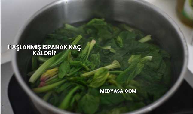 Haşlanmış Ispanak Kaç Kalori?