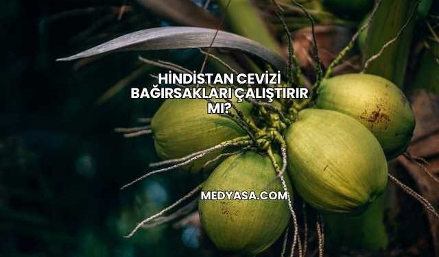 Hindistan Cevizi Bağırsakları Çalıştırır mı?