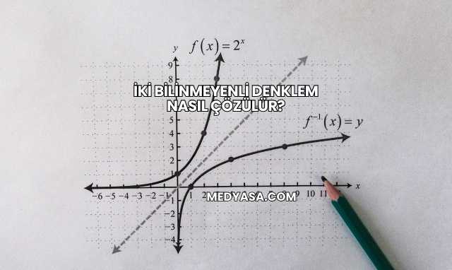 İki Bilinmeyenli Denklem Nasıl Çözülür?