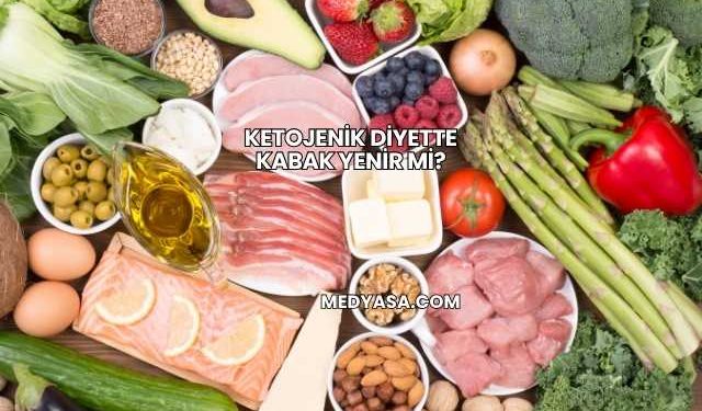 Ketojenik Diyette Kabak Yenir mi?