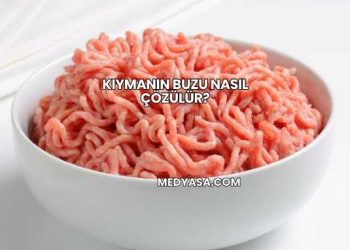 Kıymanın Buzu Nasıl Çözülür?