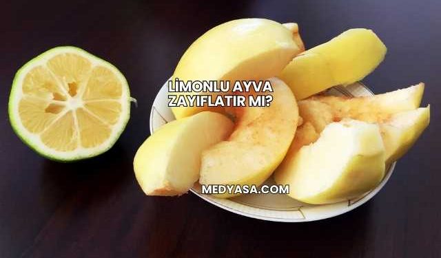 Limonlu Ayva Zayıflatır mı?