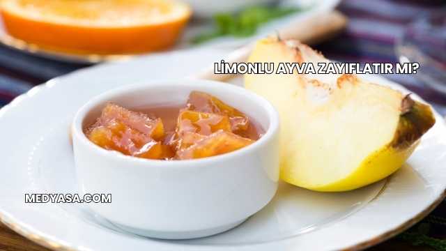 Limonlu Ayva Zayıflatır mı?