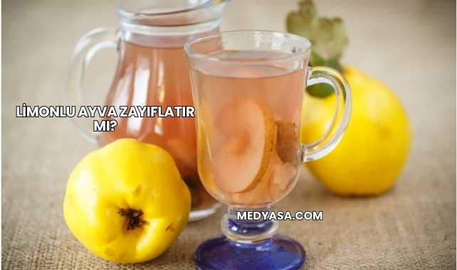 Limonlu Ayva Zayıflatır mı?