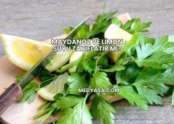 Maydanoz ve Limon Suyu Zayıflatır mı?