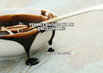 Pekmez Bağırsakları Çalıştırır mı?