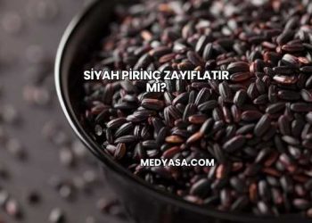Siyah Pirinç Zayıflatır mı?