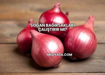 Soğan Bağırsakları Çalıştırır mı?
