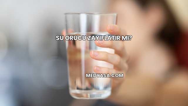 Su Orucu Zayıflatır mı?