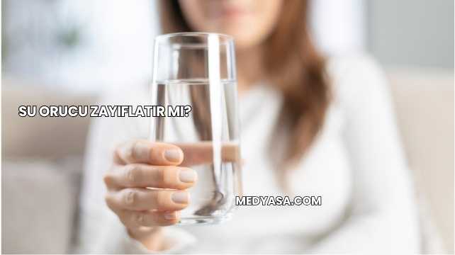 Su Orucu Zayıflatır mı?