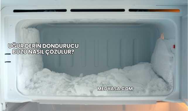 Uğur Derin Dondurucu Buzu Nasıl Çözülür?
