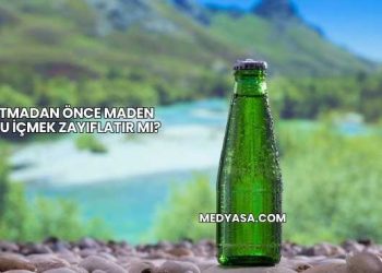 Yatmadan Önce Maden Suyu İçmek Zayıflatır mı?