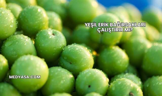 Yeşil Erik Bağırsakları Çalıştırır mı?