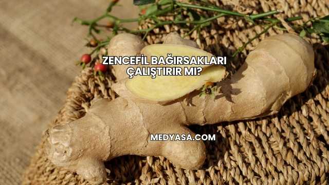 Zencefil Bağırsakları Çalıştırır mı?