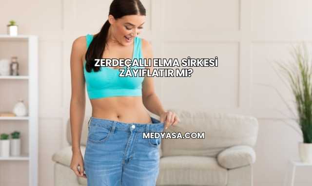 Zerdeçallı Elma Sirkesi Zayıflatır mı?