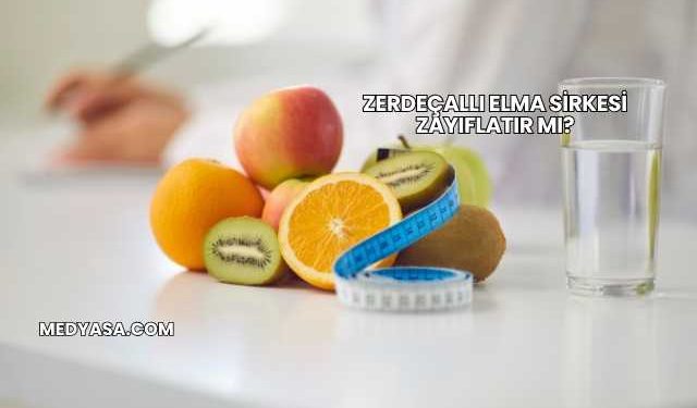 Zerdeçallı Elma Sirkesi Zayıflatır mı?