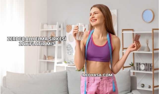 Zerdeçallı Elma Sirkesi Zayıflatır mı?