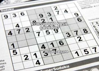 Zor Sudoku Nasıl Çözülür?