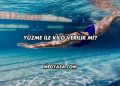 Yüzme ile Kilo Verilir mi?