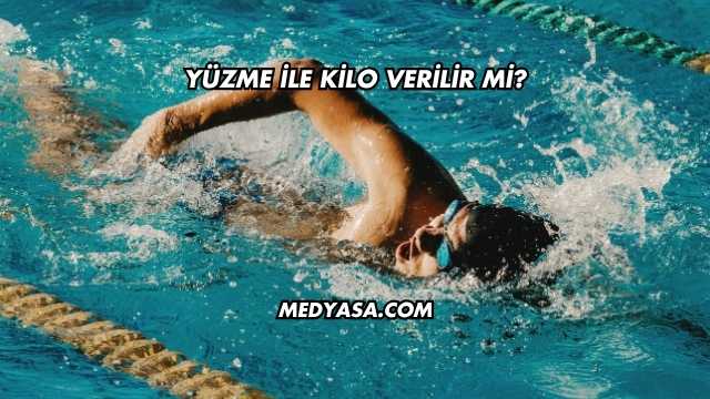 Yüzme ile Kilo Verilir mi?
