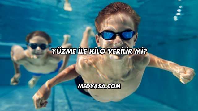 Yüzme ile Kilo Verilir mi?