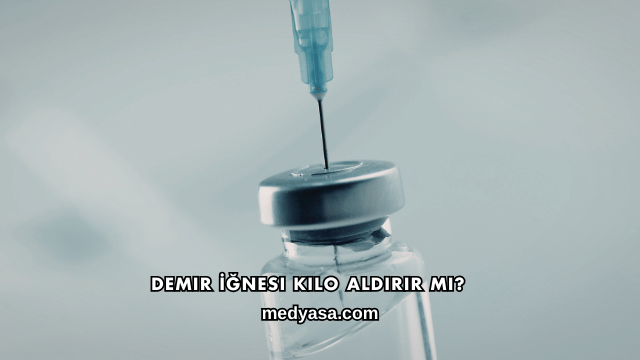 Demir İğnesi Kilo Aldırır mı?