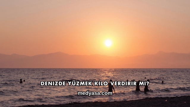 Denizde Yüzmek Kilo Verdirir mi?