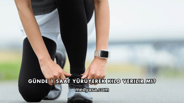 Günde 1 Saat Yürüyerek Kilo Verilir mi?