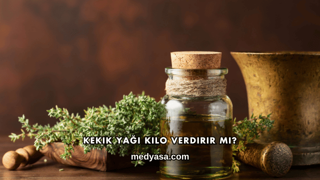 Kekik Yağı Kilo Verdirir mi?